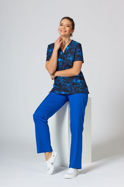 Kolorowa bluza we wzory Sunrise Uniforms niebo i gwiazdy-4