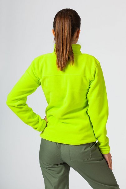 Bluza polarowa damska Malfini Fleece Jacket limonkowa-1