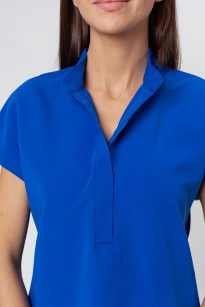 Bluza medyczna damska Uniforms World 518GTK™ Avant królewski granat (magnetyczne klipsy)-3