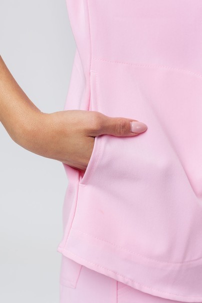 Bluza medyczna damska Uniforms World 518GTK™ Avant różowa (magnetyczne klipsy)-5