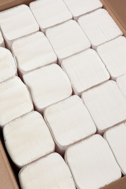 Ręczniki papierowe ZZ 1W, 1-warstwowe, celulozowe, 200 szt x 20 (4000 szt)-2