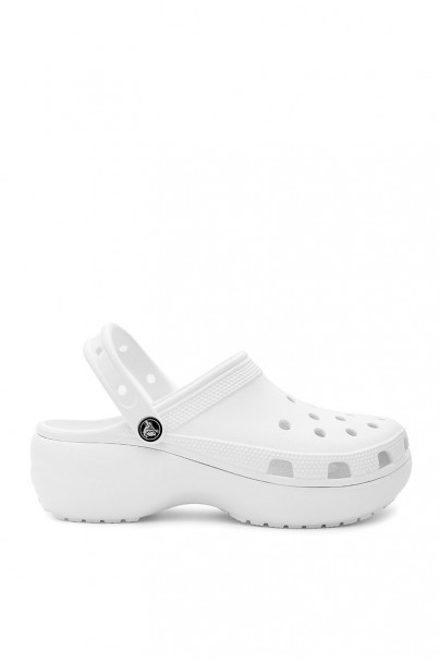 Obuwie Crocs™ Classic Platform Clog białe-1