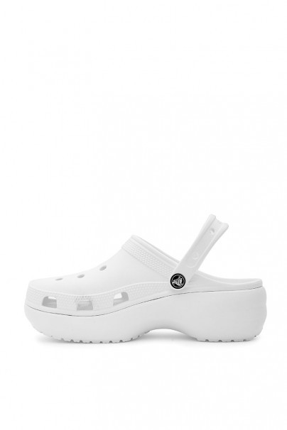 Obuwie Crocs™ Classic Platform Clog białe-2