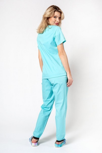 Spodnie medyczne damskie Sunrise Uniforms Active Loose aqua-7