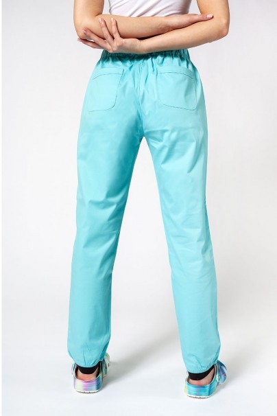 Spodnie medyczne damskie Sunrise Uniforms Active Loose aqua-1