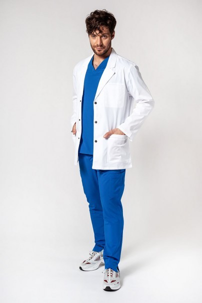 Fartuch medyczny męski Adar Uniforms Snap Short biały-2