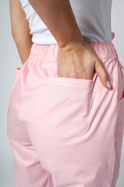 Spodnie medyczne damskie Sunrise Uniforms Active Loose różowe-4
