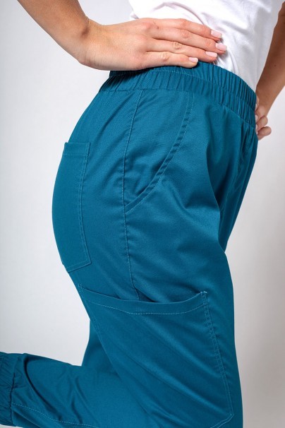 Komplet medyczny damski Sunrise Uniforms Active III (bluza Bloom, spodnie Air) karaibski błękit-9