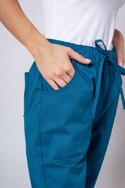 Spodnie medyczne damskie Sunrise Uniforms Active Loose karaibski błękit-3