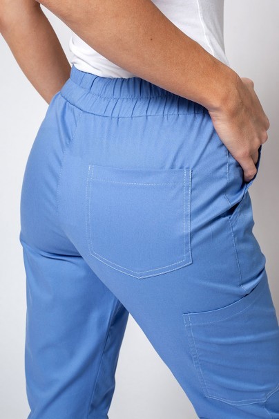 Spodnie medyczne damskie Sunrise Uniforms Active Air jogger klasyczny błękit-3