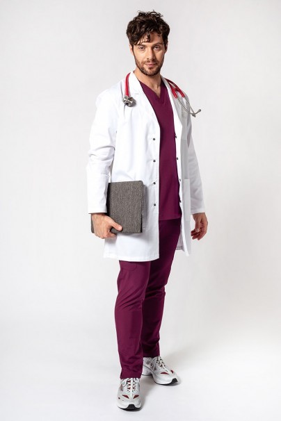 Fartuch medyczny męski Adar Uniforms Snap (elastic)-5
