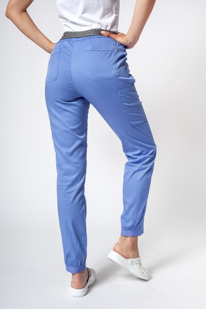 Spodnie medyczne damskie Maevn Matrix Contrast semi-jogger klasyczny błękit-2