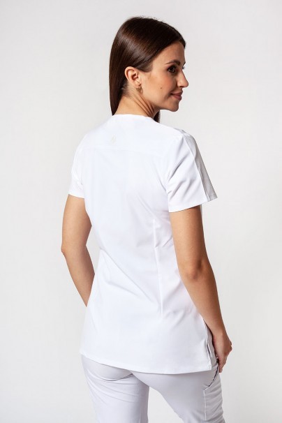 Bluza damska Adar Uniforms Notched biała-2