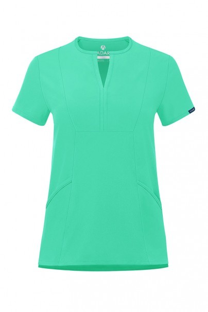 Bluza damska Adar Uniforms Notched jasnozielona-8