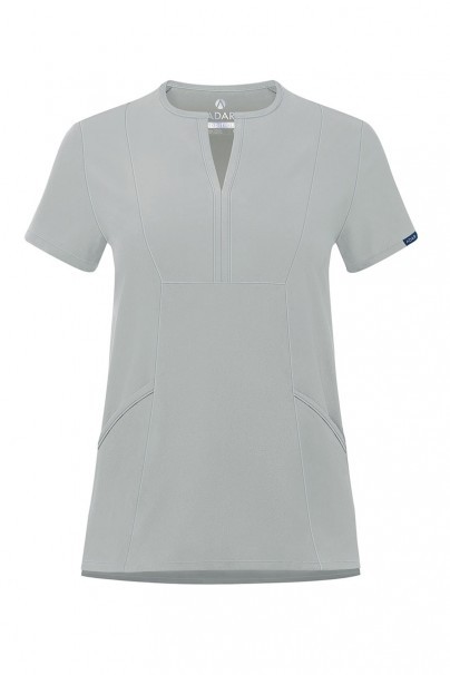 Bluza damska Adar Uniforms Notched popielata-9