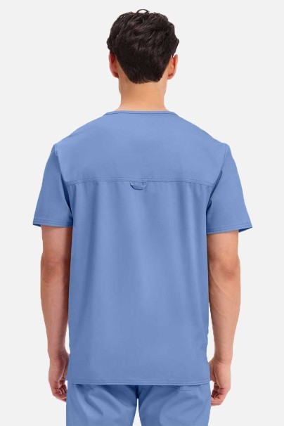 Bluza medyczna męska Cherokee Revolution Men Tuckable V-Neck klasyczny błękit-1