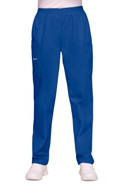 Komplet medyczny damski Cherokee Originals (bluza V-neck, spodnie N.Rise) granatowy-4