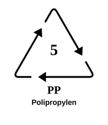 Oznaczenie PP 5 - polipropylen
