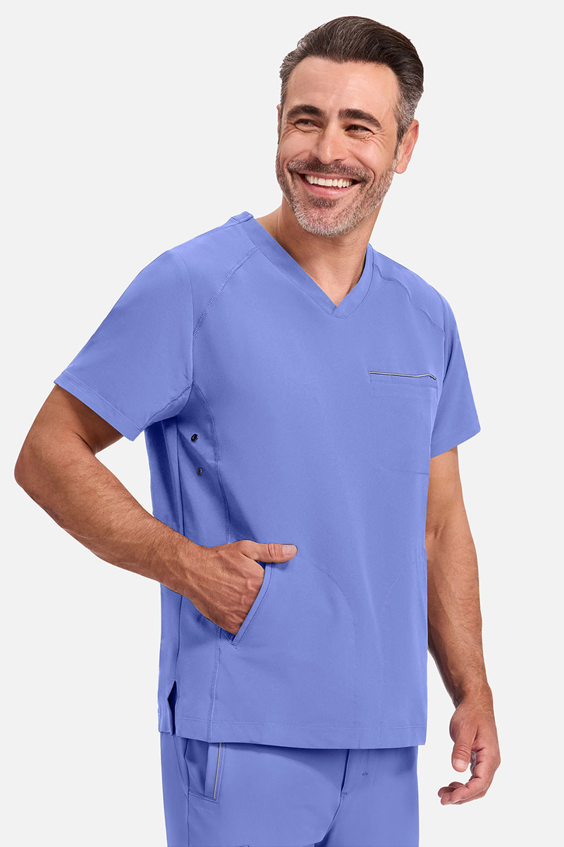 Bluza medyczna męska Healing Hands Steven klasyczny błękit