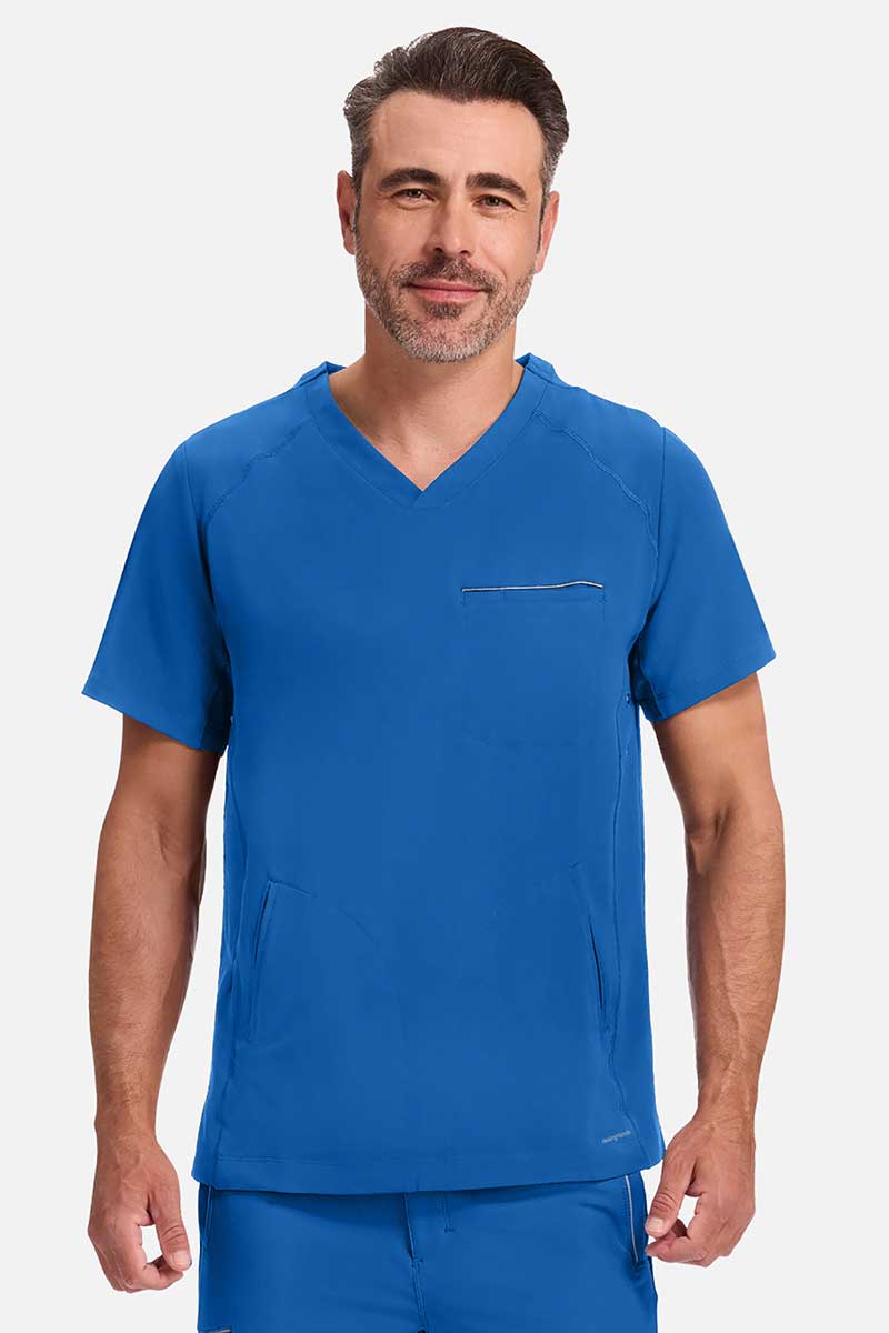 Bluza medyczna męska Healing Hands Steven królewski granat
