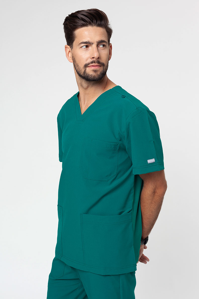 Bluza medyczna męska Maevn Momentum Men V-neck zielona