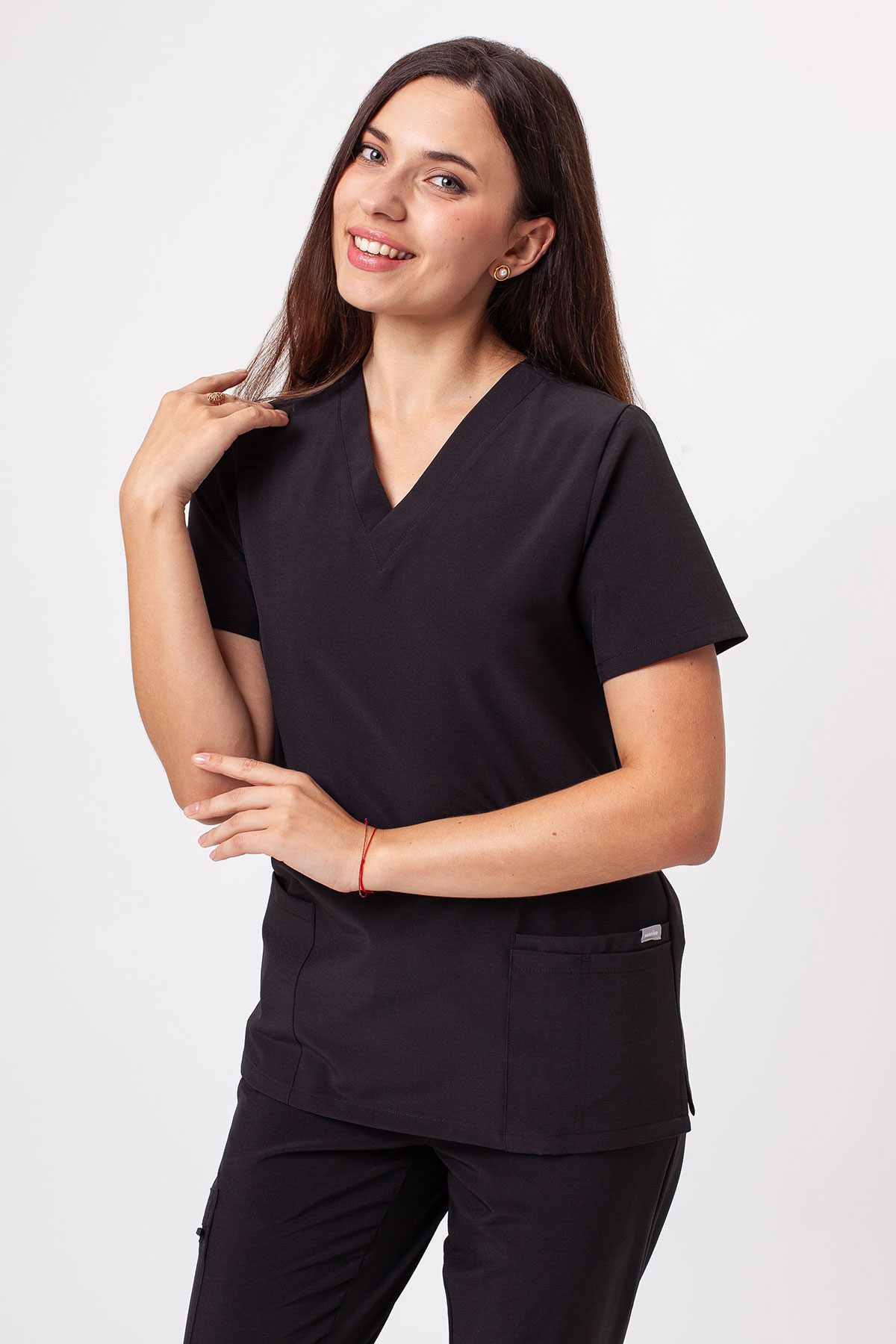 Bluza medyczna damska Sunrise Move Pulse czarna