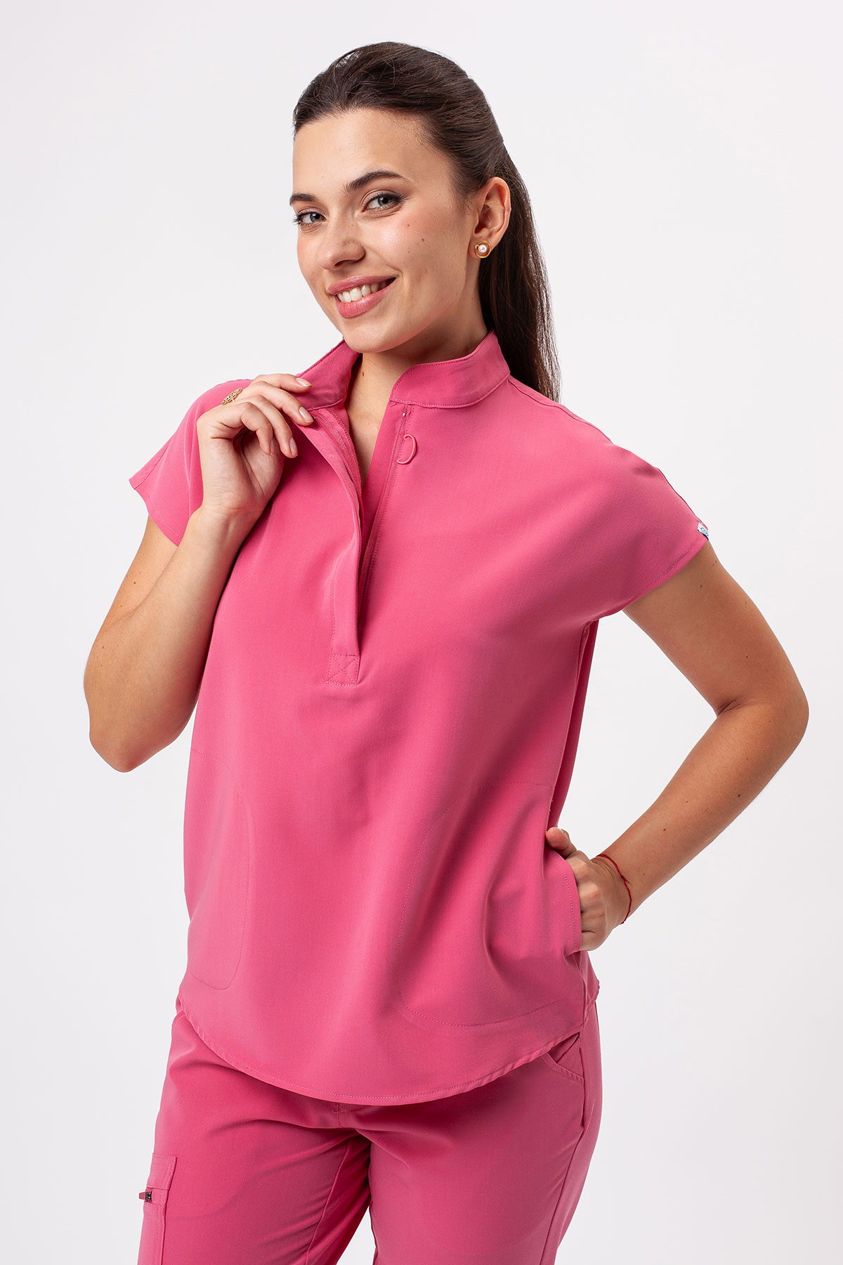 Bluza medyczna damska Uniforms World Avant On-Shift Short arbuzowa