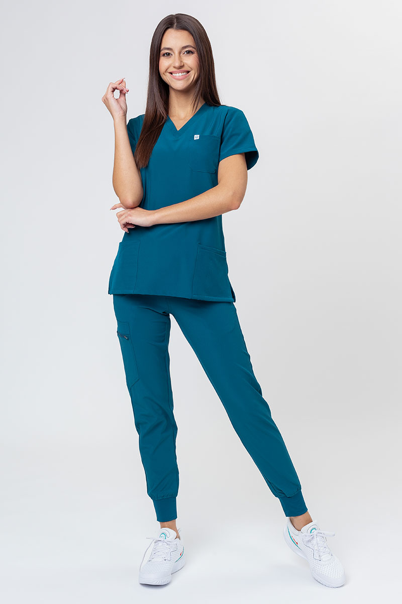 Komplet medyczny damski Uniforms World 309TS™ Valiant karaibski błękit