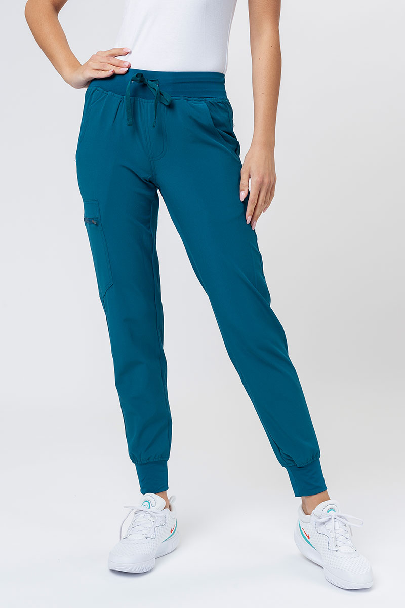 Spodnie medyczne damskie Uniforms World 309TS™ Valiant karaibski błękit