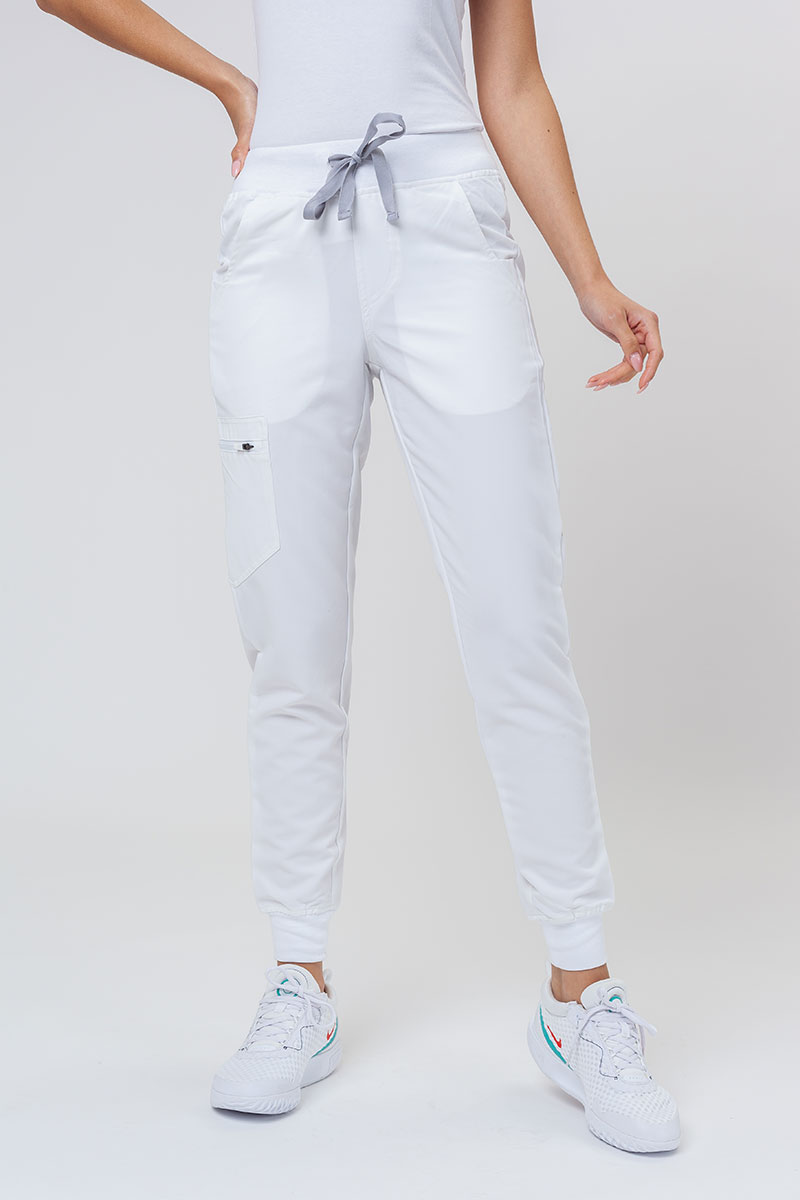 Spodnie medyczne damskie Uniforms World 518GTK™ Avant Phillip białe