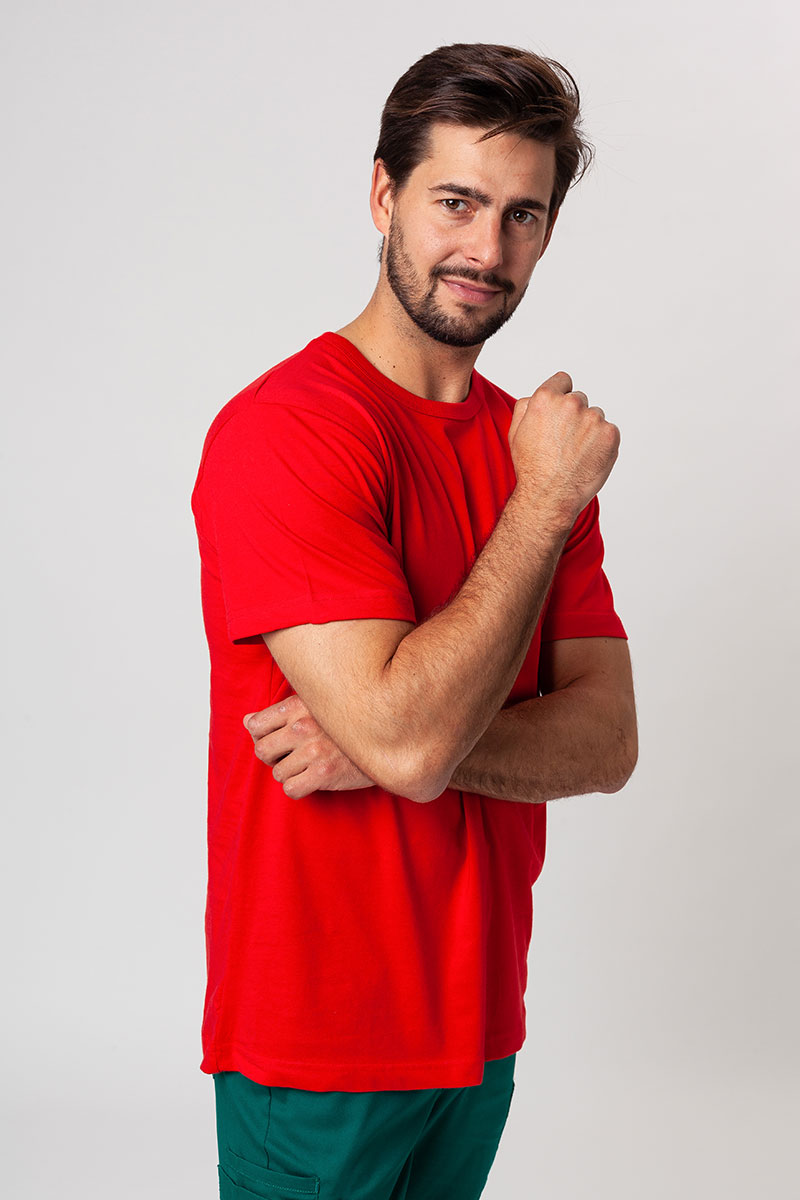 Koszulka męska Malfini Resist (temp. prania 60°- 95°) czerwona