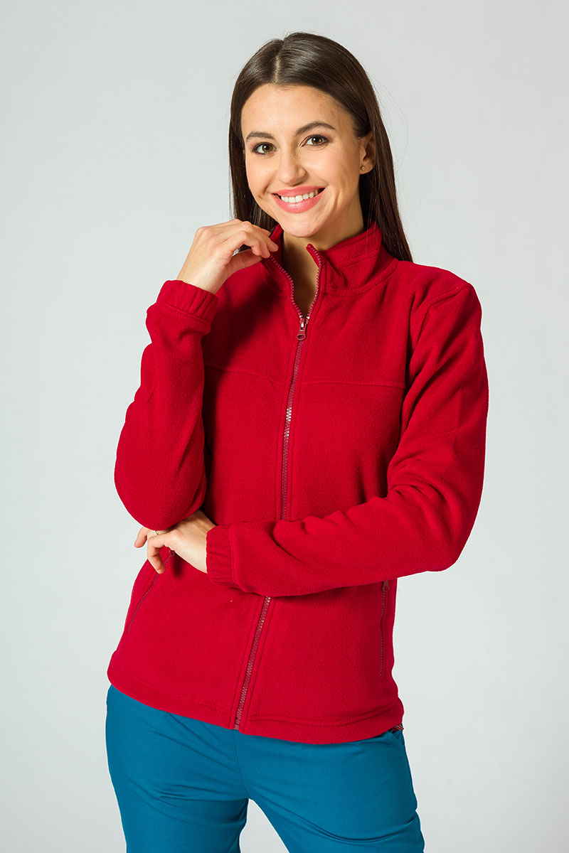 Bluza polarowa damska Malfini Fleece Jacket czerwona
