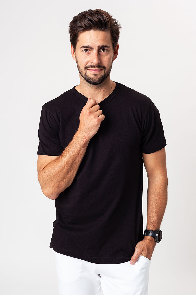 Koszulka męska Malfini Resist (temp. prania 60°- 95°) czarna