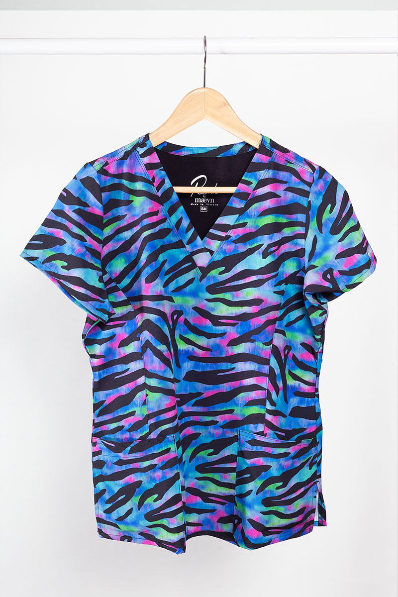 Kolorowa bluza damska Maevn Prints tiger daze