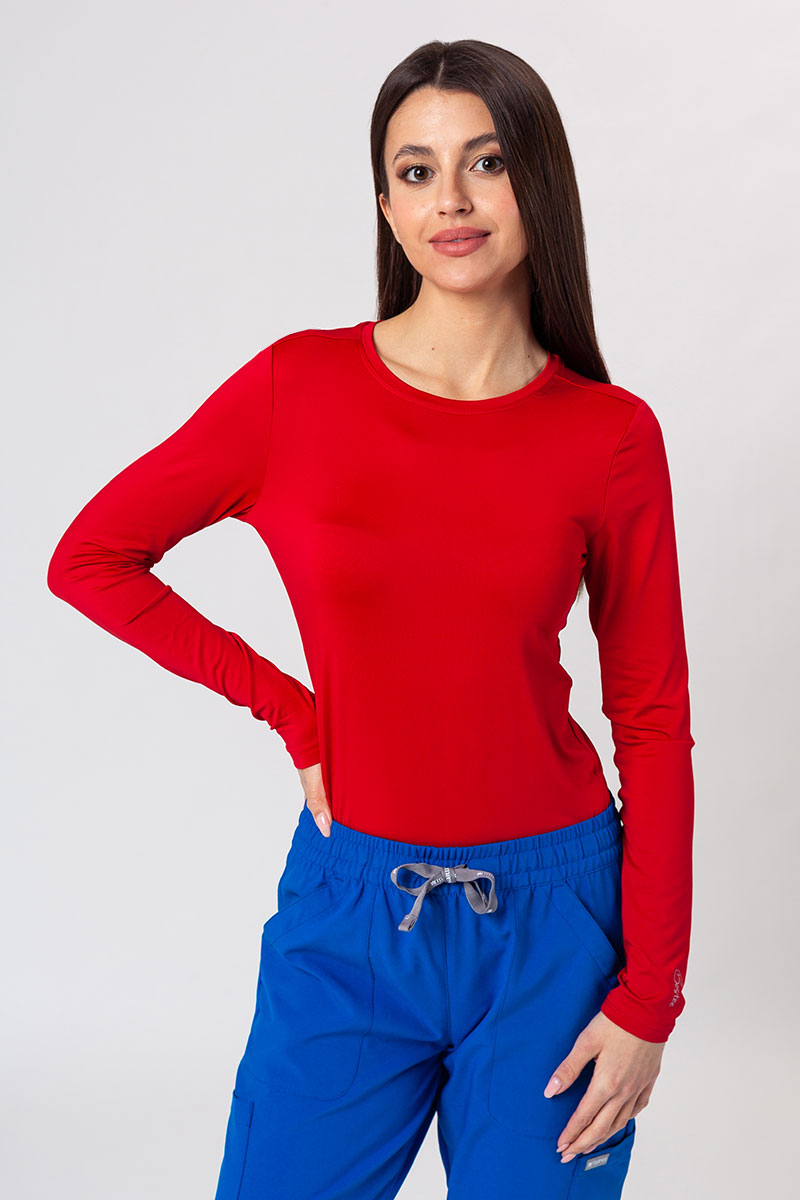 Koszulka damska z długim rękawem Maevn Bestee czerwona
