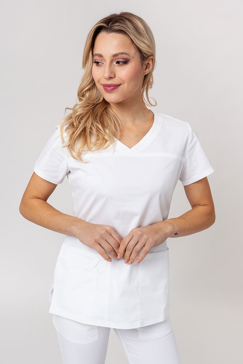 Bluza medyczna damska Cherokee Core Stretch Top biała