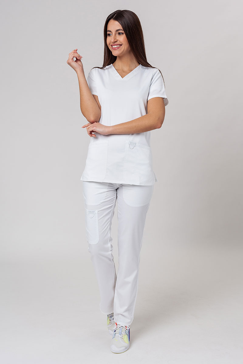 Komplet medyczny damski Cherokee Revolution (bluza Soft, spodnie Cargo) biały