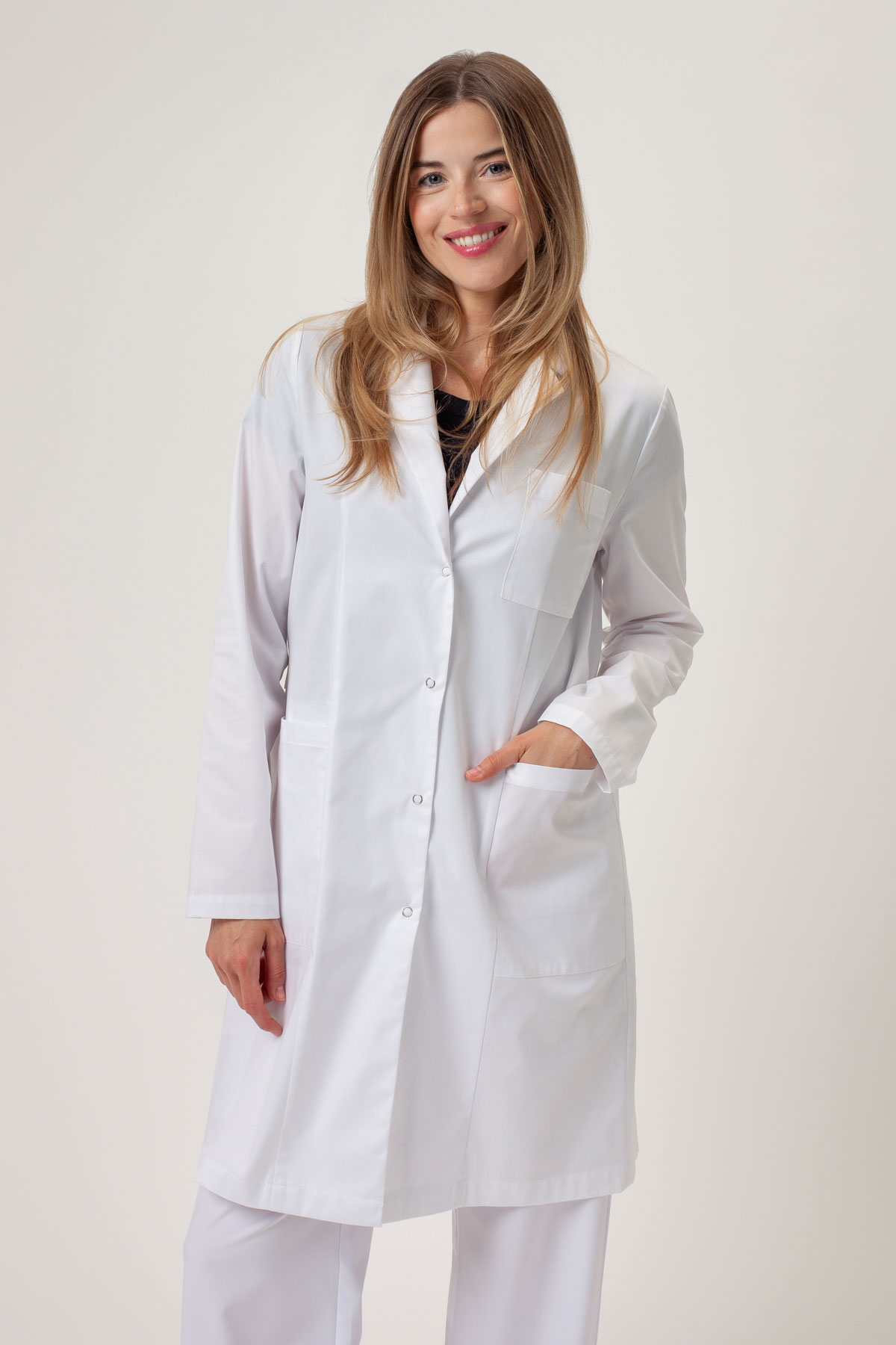 Fartuch laboratoryjny damski Sunrise Lab-1