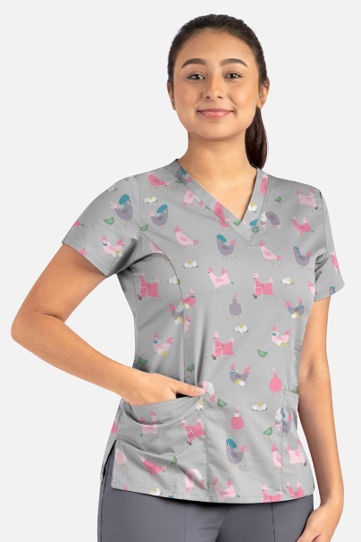 Kolorowa bluza damska Maevn Prints Hot Chicks-1