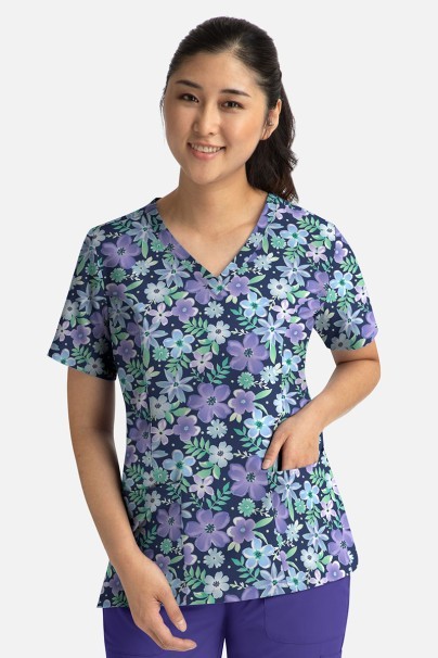 Kolorowa bluza damska Maevn Prints Spring Fantasy-1