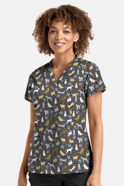 Kolorowa bluza damska Maevn Prints Wild Pets-1
