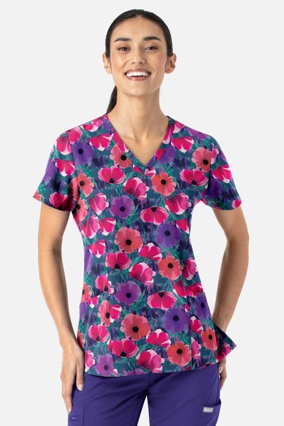 Kolorowa bluza damska Maevn Prints Autumn Bloom-1