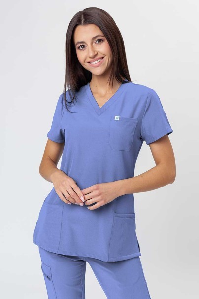 Bluza medyczna damska Uniforms World 309TS™ Valiant klasyczny błękit-1