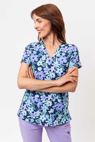 Kolorowa bluza damska Maevn Prints Spring Fantasy-1