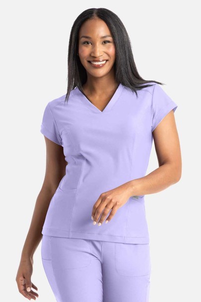 Bluza medyczna damska Maevn Embrace Zoe lawendowa-1