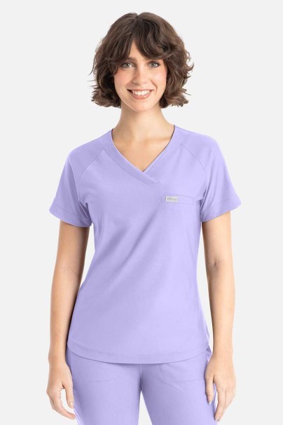 Bluza medyczna damska Maevn Embrace Luna lawendowa-1