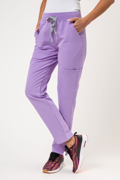 Spodnie medyczne damskie Uniforms World 518GTK™ Alivia lawendowe-1