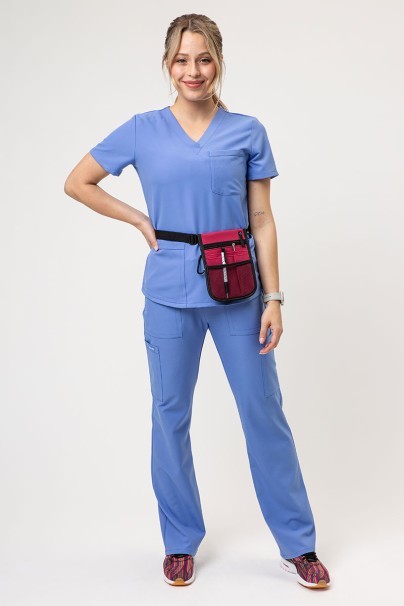 Komplet medyczny damski Cherokee Ultra (bluza 3-pocket, spodnie Cargo) klasyczny błękit-1