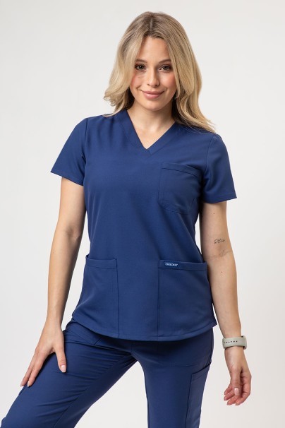 Bluza medyczna damska Cherokee Ultra 3-pocket ciemny granat-1