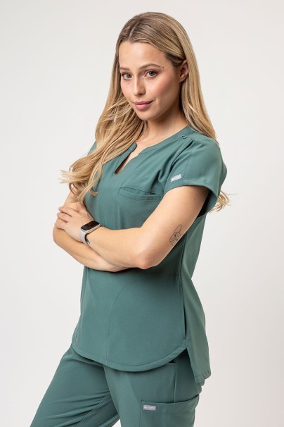 Bluza medyczna damska Maevn Momentum Dolman pastelowa zieleń-1